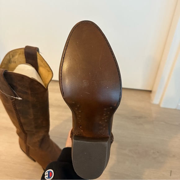 NWOT Star Boots leather cowboy boot - Picture 4 of 9